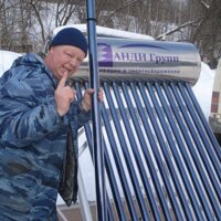Анонс статьи: Монтаж вакуумного солнечного коллектора с накопительным баком.