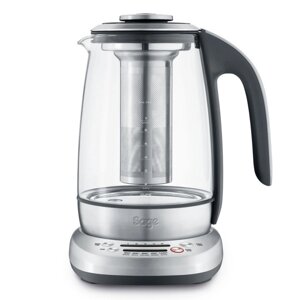 Чайник электрический Sage STM600CLR4EEU1 The Smart Tea Infuser стеклянный электрочайник, заварник для чая