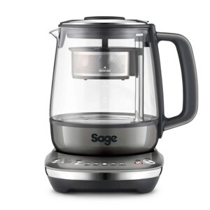 Чайник электрический Sage STM700SHY4EEU1 The Tea Maker Compact стеклянный электрочайник, заварник для чая