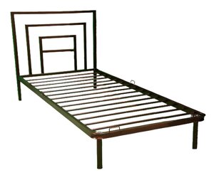 Кровать на металлокаркасе Агата 0.9
