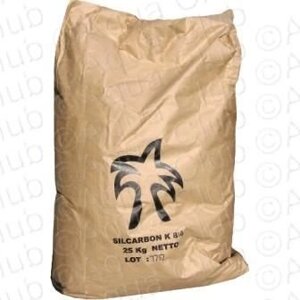 Активированный кокосовый уголь Silcardon К124 меш. 25 кг.