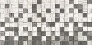 АКСИМА Мегаполис плитка настенная 250х500х8мм (10шт) (1,25 кв. м.) серая мозайка