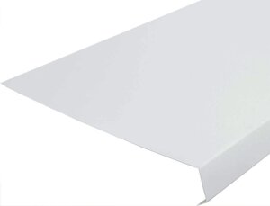 Накладка на подоконник ПВХ 300мм белый (2п. м)