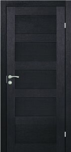 ОЛОВИ дверь межкомнатная с притвором Аризона М8 экошпон Венге