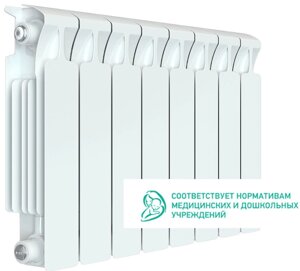 РИФАР Монолит радиатор биметаллический 3/4" 350 мм (8 секций)