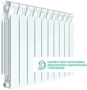 РИФАР Монолит радиатор биметаллический 3/4" 500 мм (10 секций)