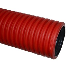 СТС гофра красная SN6 для кабельной канализации D=110мм (50м)