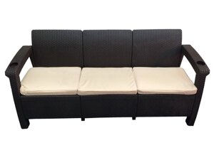 Диван Tweet Sofa 3 Seat (Love Seat Max) (182х70х79см) с подстаканниками (Твит)