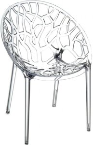 Кресло Crystal прозрачное (59х60х80см)