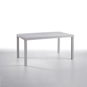 Обеденный стол Huston Хьюстон (150x90x74см) белый
