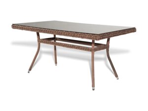 Обеденный стол Латте (160х90х75см) коричневого цвета