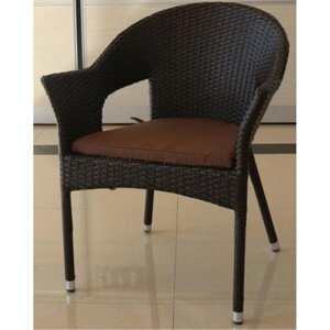 Плетеное кресло Y79A-W53 Brown (64x62x81см)