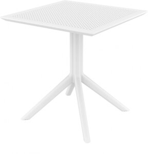 Стол пластиковый Sky Table 70 (70х70х74см) белый