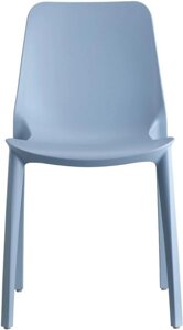 Стул пластиковый Ginevra (48х56х86см) голубой