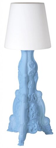 Светильник дизайнерский напольный Madame Of Love Lighting (78х72х200см) голубой, белый
