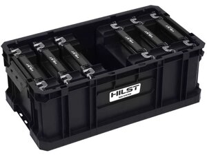 Ящик для инструментов с 6-ю органайзерами Box 200 + 6 Organizer Multi (53x29,5x19,5см, 26л)