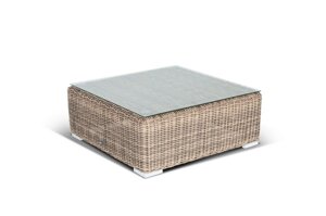 Журнальный столик Лунго (73х73х33см) соломенного цвета