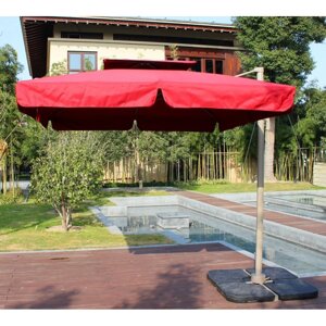 Зонт для кафе AFM-300SQR-Red (3,0x3,0м)