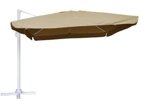 Зонт Валенсия Песочный (3х4м, h=268см) с воланом