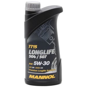 Масло моторное MANNOL 7715 LongLife 504/507 5W-30 C3, 1 л