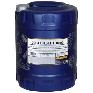 Масло моторное MANNOL 7904 Diesel Turbo 5W-40 СI-4/SN, 10 л