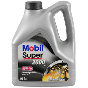 Масло моторное MOBiL Super 2000 X1 10W-40, 4 л