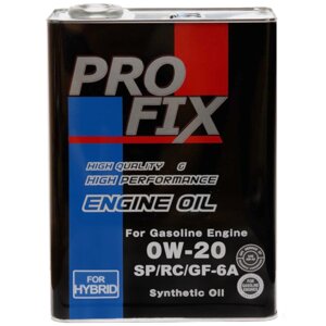 Масло моторное PROFiX Engine Oil 0W-20 SP, 4 л