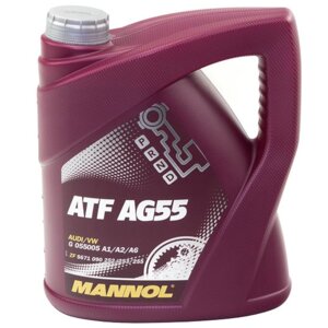 Жидкость трансмиссионная MANNOL 8212 ATF AG55, 4 л