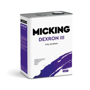 Жидкость трансмиссионная MiCKiNG ATF Dexron III, 4 л