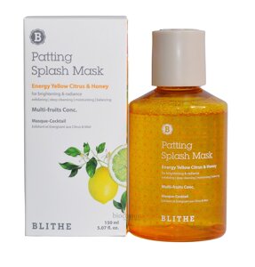 Сплэш-маска для сияния Blithe Energy Yellow Citrus and Honey Splash Mask 150 мл