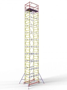 Вышка-тура ВСР-3 ( высота - 15.0 м, габариты площадки 1,6м х 1,2м, нагрузка - 250кг)