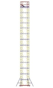 Вышка-тура ВСР-6 ( высота - 18,7 м, габариты площадки 2,0м х 1,6м, нагрузка - 250кг)