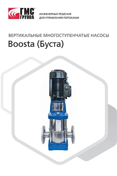 Насос центробежный многоступенчатый Boosta 32-5 от компании ООО "Русгидромаш-комплект" - фото 1