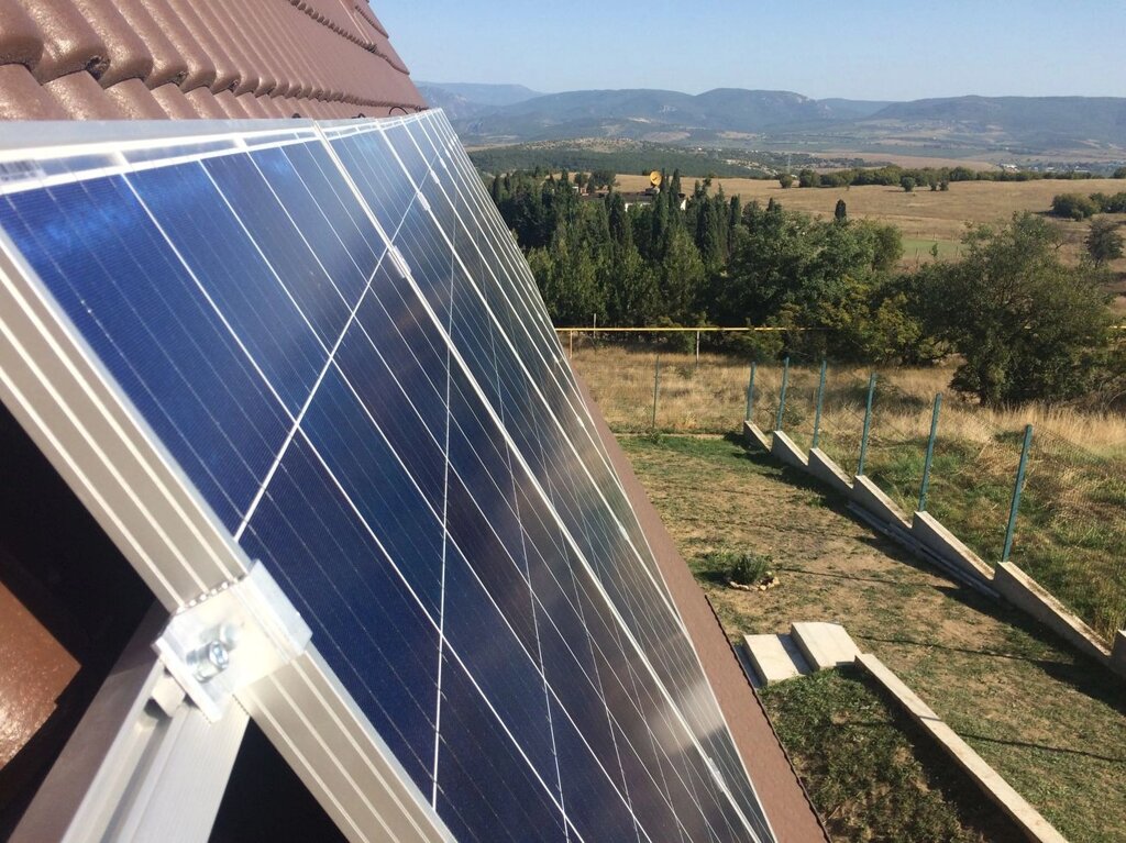 Автономная солнечная электростанция мощностью 2340Вт - скидка