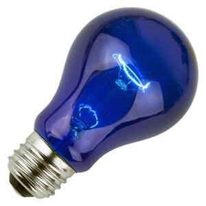 Лампа накаливания вольфрамовая (синяя) общего назначения 230-60-Е27