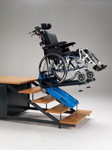 Мобильный гусеничный подъемник для инвалидных колясок Т09 ROBY PPP (УНИВЕРСАЛ)