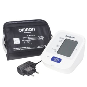 Тонометр автоматический OMRON M2 Basic с универсальной манжетой и адаптером