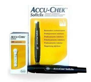 Устройство для прокалывания Accu-chek Softclix + 25 ланцетов д/прокола