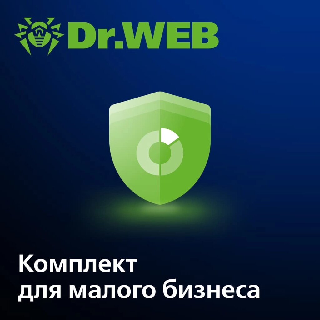 Dr. Web ESS (Комплект) продление на 12 месяцев на 10 ПК от компании Антивирусные решения в Саратове - фото 1