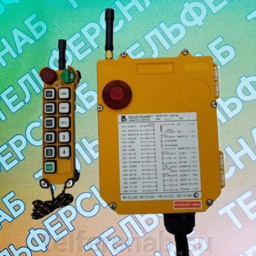 РАДИОУПРАВЛЕНИЕ А24-10D (10 КНОПОЧНОЕ 2-х СКОРОСТНОЕ ) от компании ТЕЛЬФЕРСНАБ/ Грузоподъемное оборудование в Нижнем Новгороде - фото 1