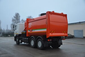 Мусоровоз МК-3554-10 на шасси МАЗ-6312С3-527-010 (маятниковая плита)