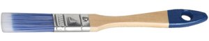 Кисть плоская STAYER ″AQUA-STANDARD″искусственная щетина, деревянная ручка, 20мм