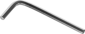 Ключ имбусовый ЗУБР ″Мастер″хромованадиевая сталь, хромированное покрытие, 4мм