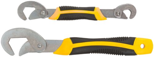 Ключи универсальные, прорезиненные ручки, 2 шт. ( 9-22 мм; 23-32 мм )