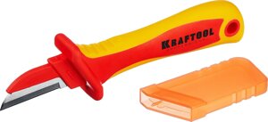 KN-1 нож электрика диэлектрический, прямой, KRAFTOOL