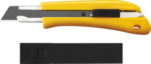 Нож OLFA с выдвижным лезвием, с автофиксатором, 18 мм, в комплекте с лезвиями 10 шт