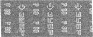 Шлифовальная сетка ЗУБР ″ЭКСПЕРТ″ абразивная, водостойкая № 80, 115х280мм, 10 листов