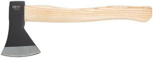 Топор кованая усиленная сталь, деревянная полированная ручка 600 гр.