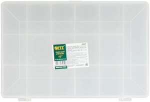 Ящик для крепежа (органайзер) прозрачный 11"27,5 х 18,5 х 4,2 см)