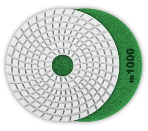 ЗУБР 100мм №1000 алмазный гибкий шлифовальный круг (Черепашка) для мокрого шлифования